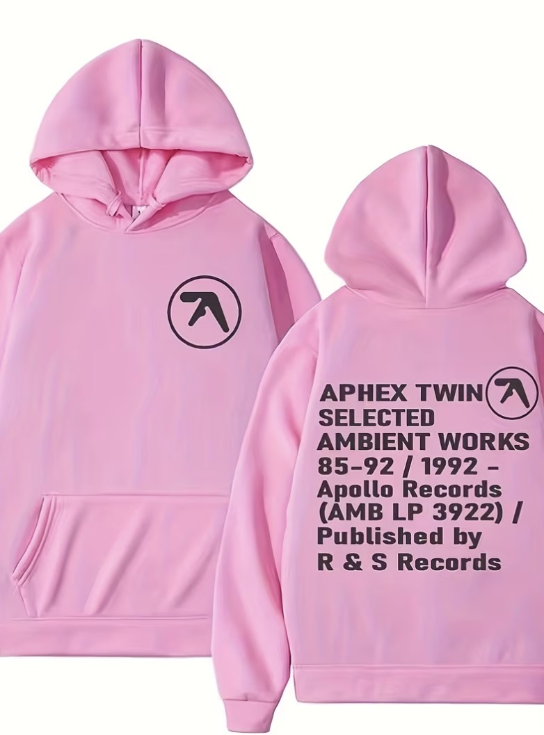 розовое худи Aphen Twin