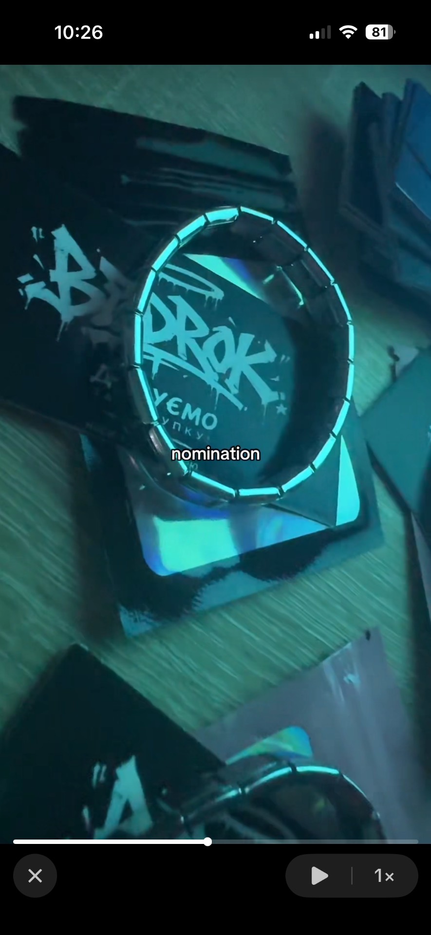 браслет nomination