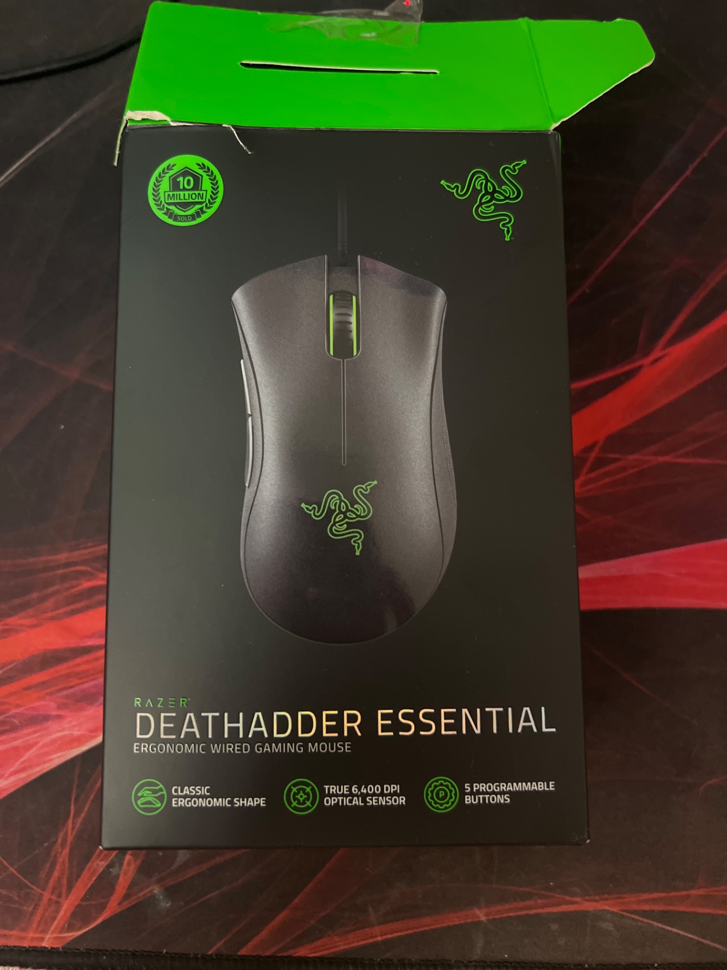 Мышка razer deadhadder essential