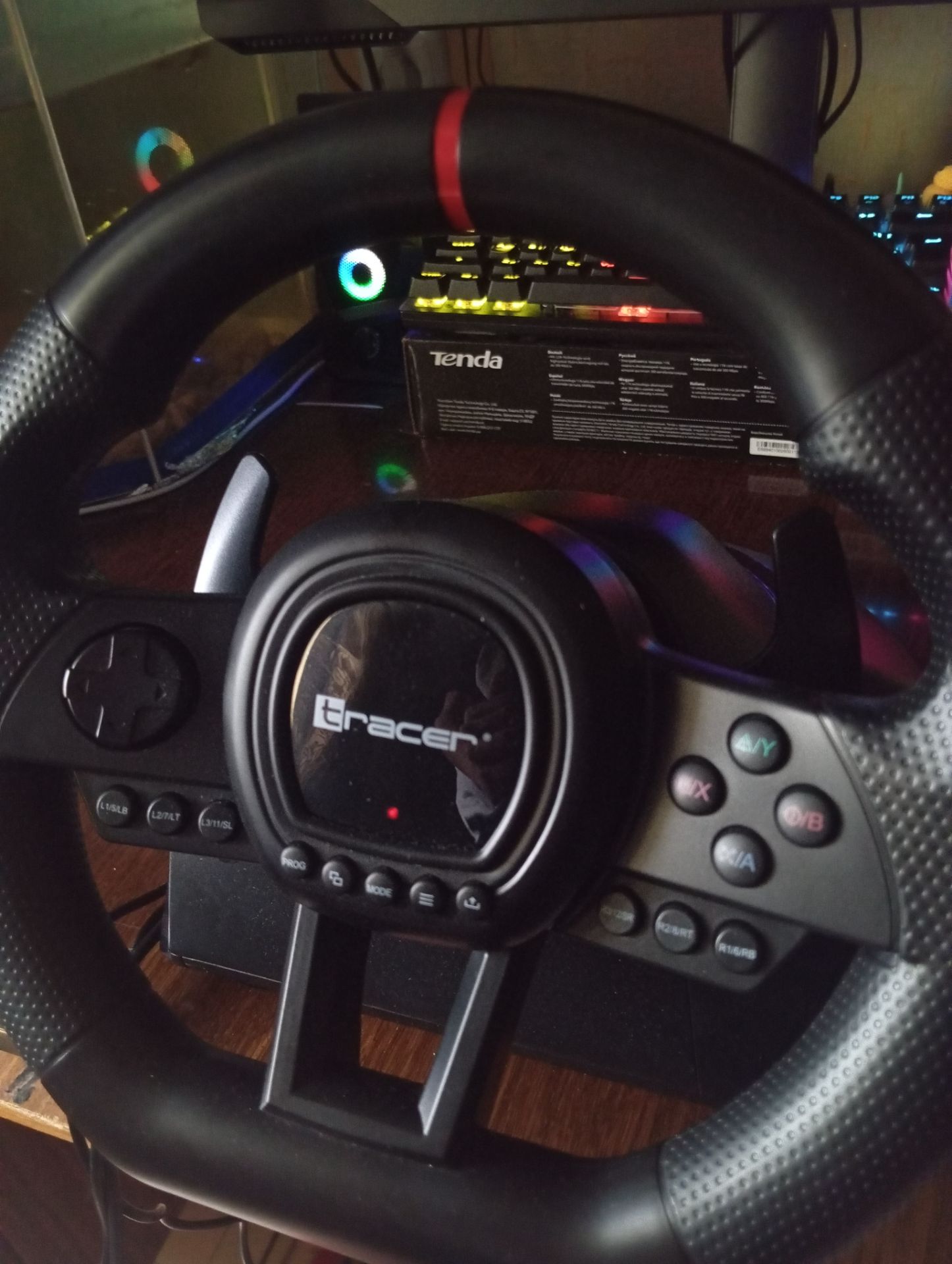 Игровой руль Tracer SimRacer 6in1 (270°) + педали и КПП