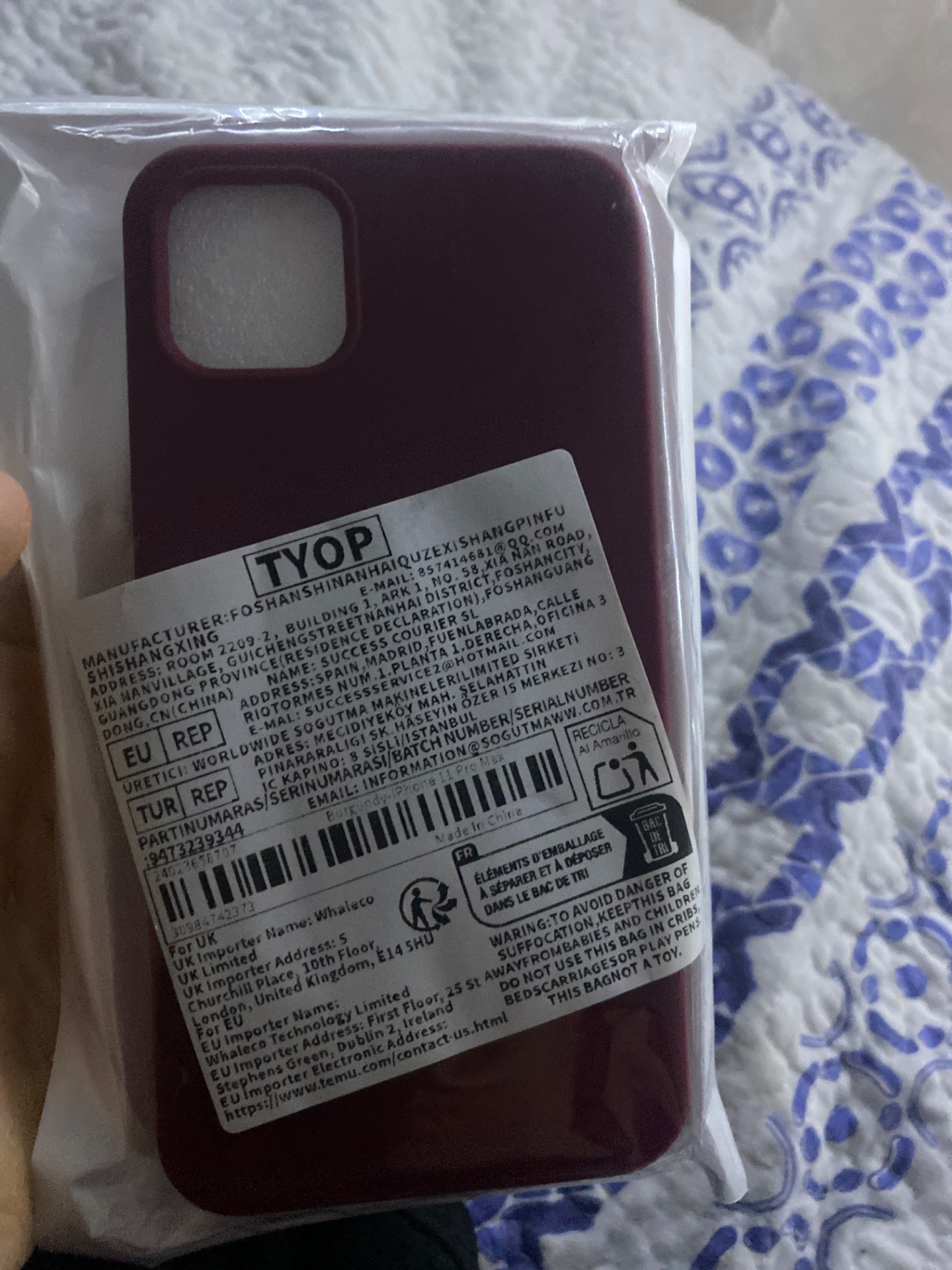 Продам чехол на 11-й Pro Max новый