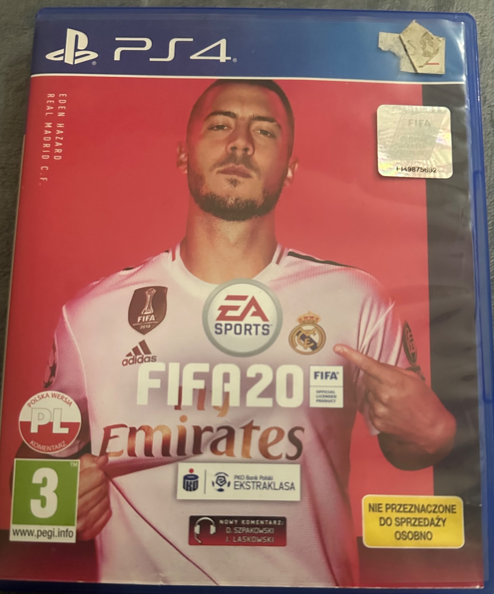 Диски с играми для PS4 — FIFA 20, NFS Payback, Detroit
